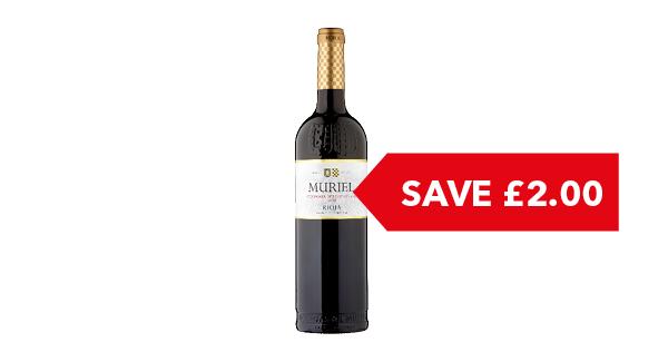 SAVE £2 | Muriel Tempranillo Rioja 75cl