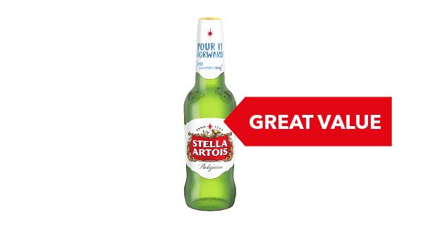 GREAT VALUE | Stella Artois Bottle 12x284ml