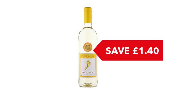 SAVE £1.50 | Barefoot 75cl