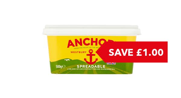 SAVE £1 | Anchor Spreadable 500g