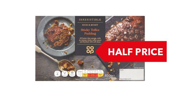 HALF PRICE | Irresistible Sticky Toffee Sponge Pudding 400g