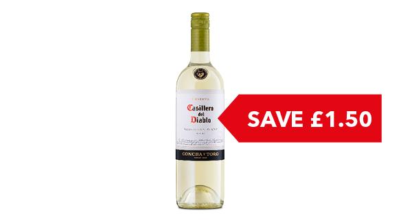 SAVE £1.50 | Casillero Del Diablo Sauvignon Blanc 75cl