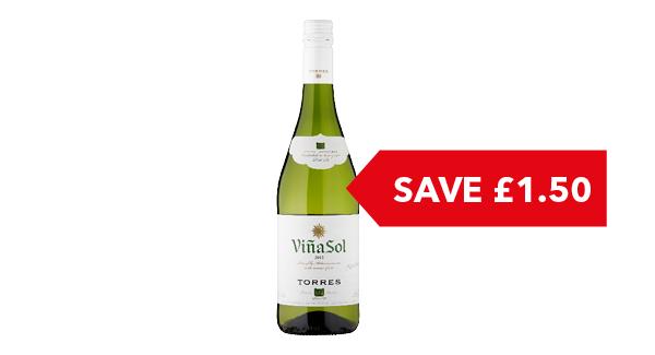 SAVE £1.50 | Torres Vina Sol 75cl