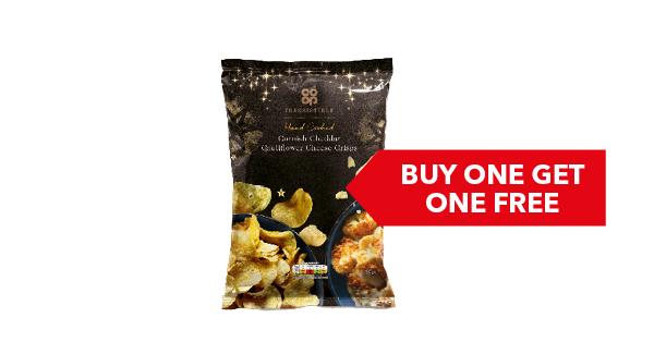 BUY ONE GET ONE FREE | Co-op Irresistible Crisps 150g