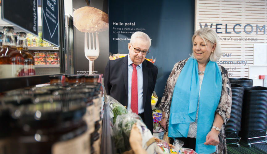 The Lettos at the opening of our Charing Cross Locale store