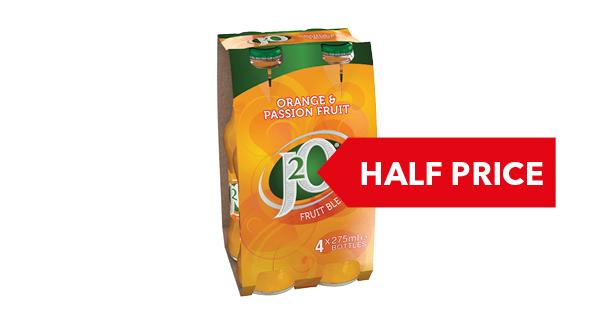 HALF PRICE | J2O 4x275ml