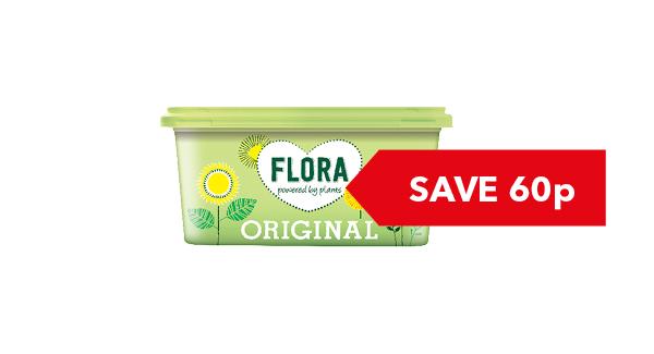 SAVE 60p | Flora 500g