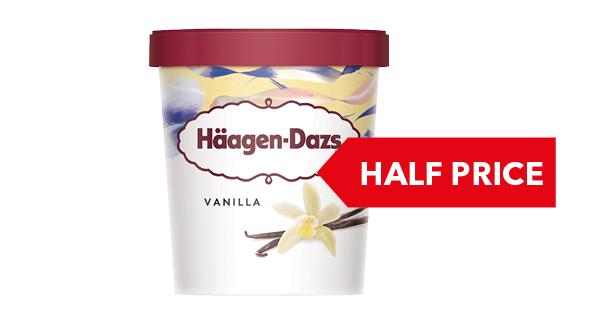 HALF PRICE | Häagen Dazs Ice cream 460ml