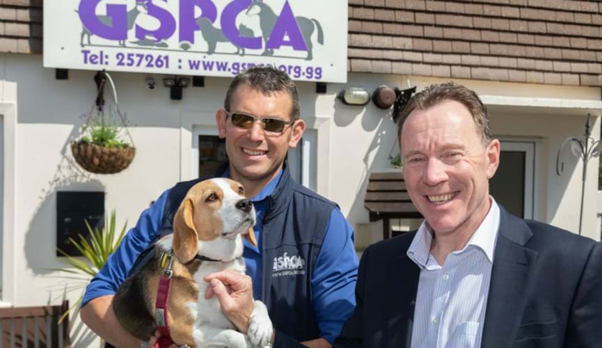 The Channel Islands Co-operative Society donates £1,500 to the GSPCA’s Save Our Seals campaign