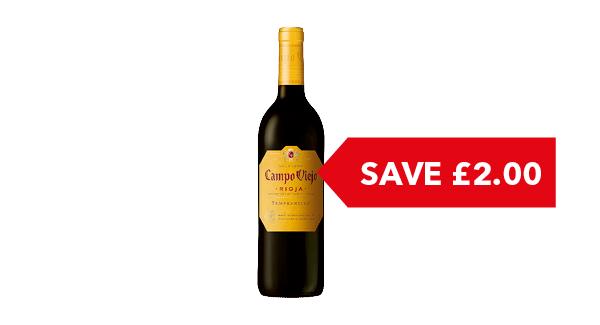 SAVE £2.00 | Campo Viejo Rioja 75cl