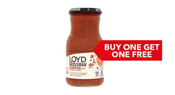 BUY ONE GET ONE FREE | Loyd Grossman Sauces 350g