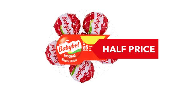 HALF PRICE | Babybel Mini 6x20g