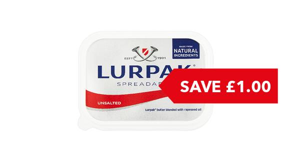 SAVE £1.00 | Lurpak Spreadable 500g
