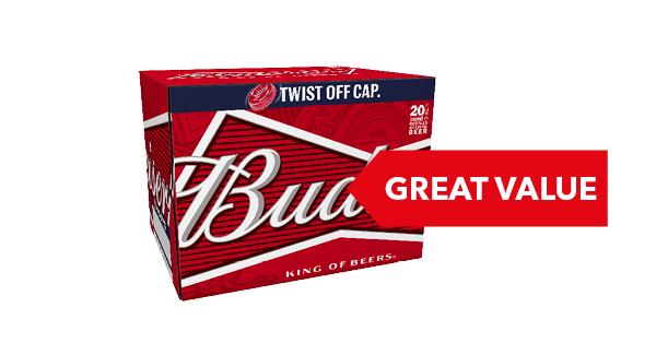 GREAT VALUE | Budweiser 20x300ml