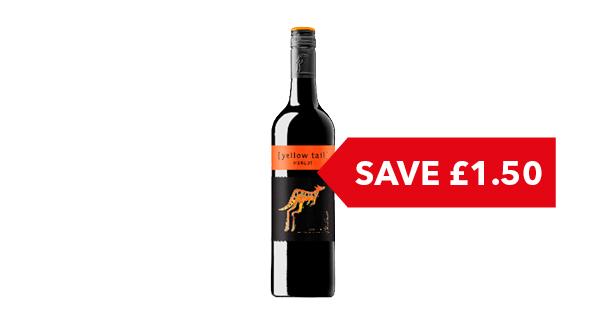 SAVE £1.50 | Yellow Tail 75cl