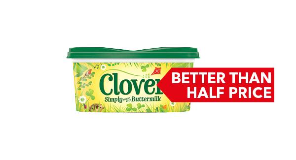 BETTER THAN HALF PRICE | Clover Spread 500g