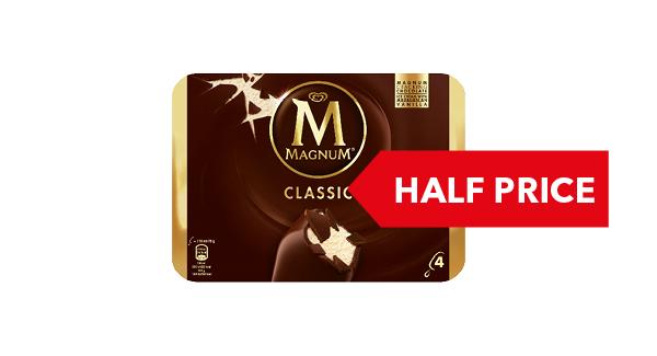 HALF PRICE | Magnum 4x110ml