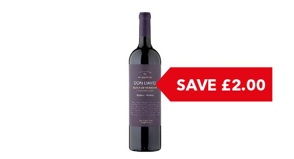 SAVE £2.00 | Don David Blend of Terroirs Malbec 75cl