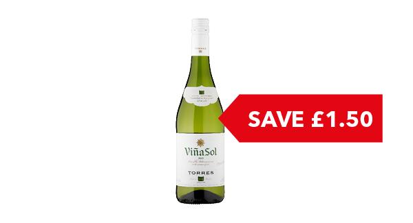 SAVE £1.50 | Torres Vina Sol 75cl