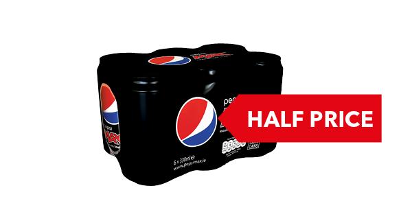HALF PRICE | Pepsi 6x330ml