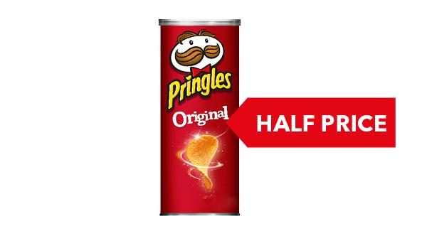 HALF PRICE | Pringles 200g