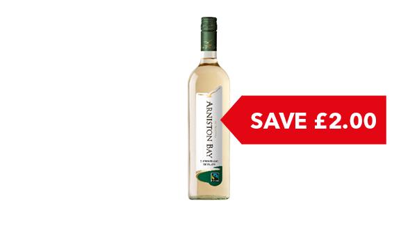 SAVE £2.00 | Arniston Bay Fairtrade 75cl