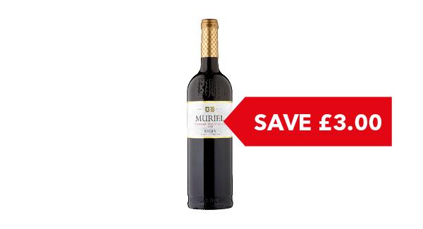 SAVE £3.00 | Muriel Tempranillo Rioja 75cl