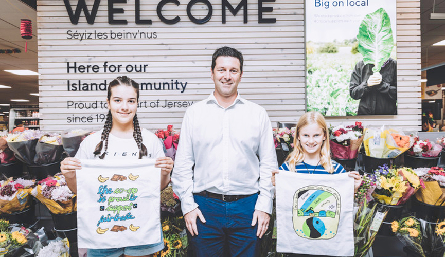 Winning designs from our Fairtrade bag competition are now in stores
