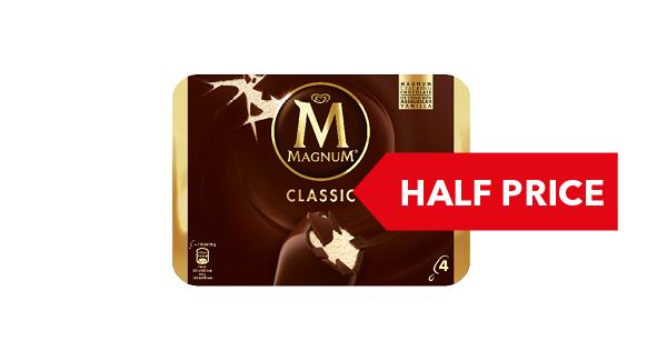 HALF PRICE | Magnum 4x110ml