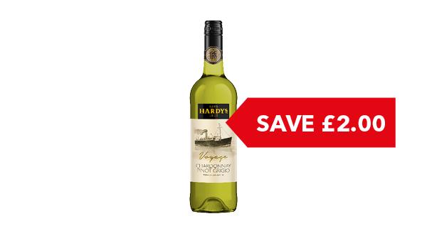 SAVE 2.00 | Hardys Voyage 75cl