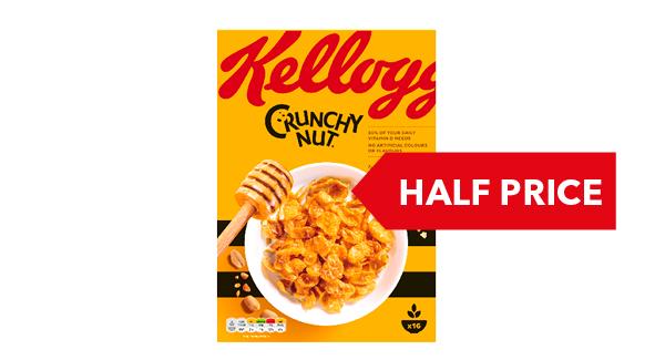 HALF PRICE | Kellogg's Crunchy Nuts Cornflakes 500g