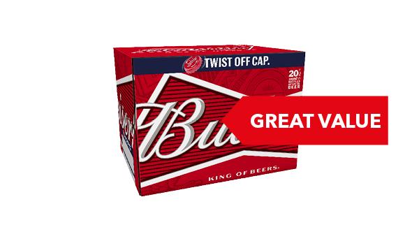 GREAT VALUE | Budweiser Bottles 20x300ml