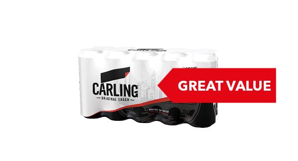 GREAT VALUE | Carling 10x440ml