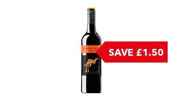 SAVE £1.50 | Yellow Tail 75cl