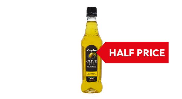 HALF PRICE | Napolina Olive Oil 500ml