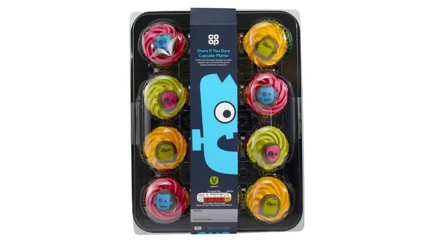 Share if you dare cupcake platter