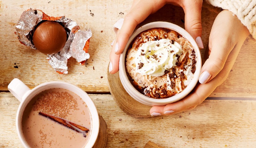 Hot chocolate orange