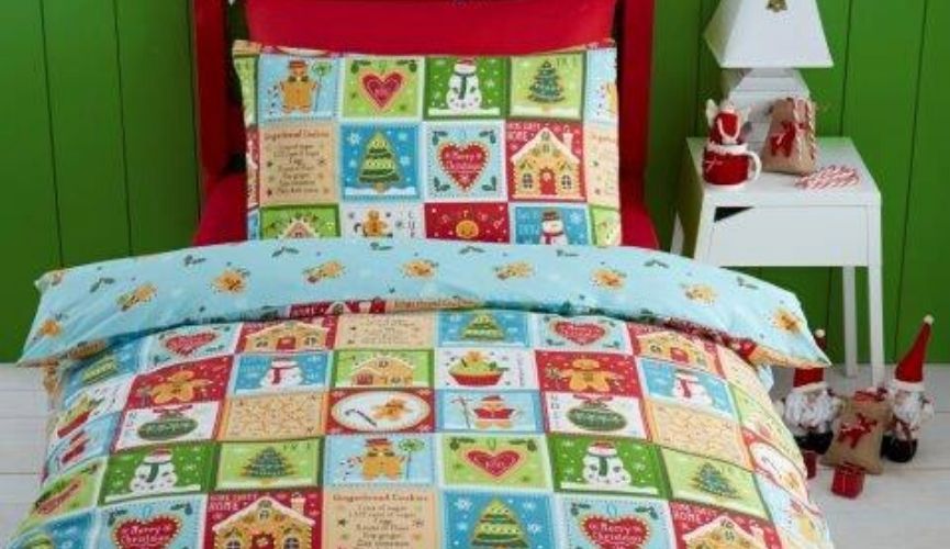 Jolly gingerbread bedding