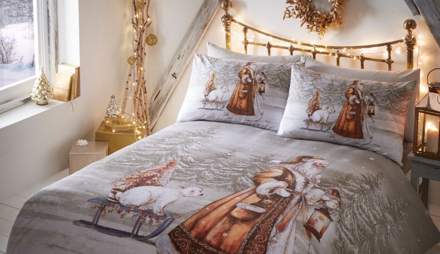 Twilight Santa bedding