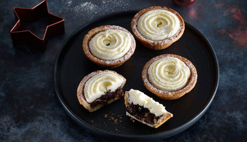 Irresistible brandy buttercream mince pies