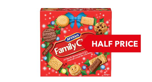 HALF PRICE | McVitie's Family Circle 620g