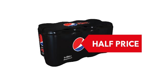HALF PRICE | Pepsi 8x330ml