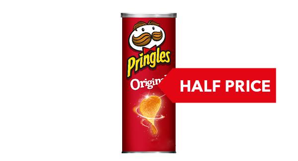 HALF PRICE | Pringles 200g