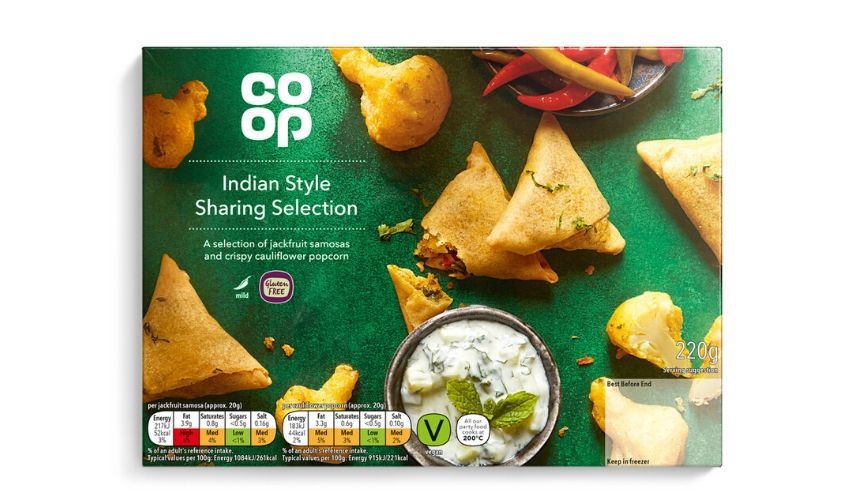 Co-op Indian style sharing selection