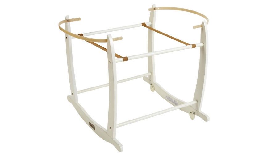 Rocking stand in white