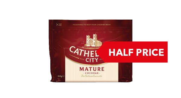HALF PRICE | Cathedral City Cheddar 350g