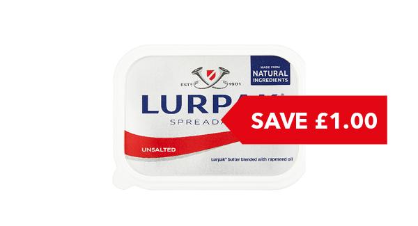 SAVE £1.00 | Lurpak Spreadable 500g