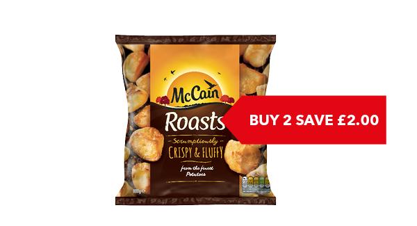 BUY 2 SAVE £2.00 | McCain Roast Potatoes 800g