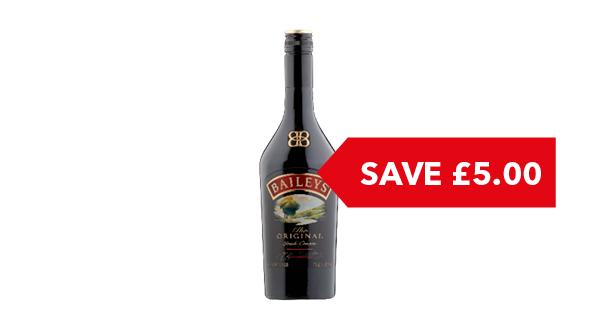 SAVE £5.00 | Baileys Original Irish Cream 1 Litre