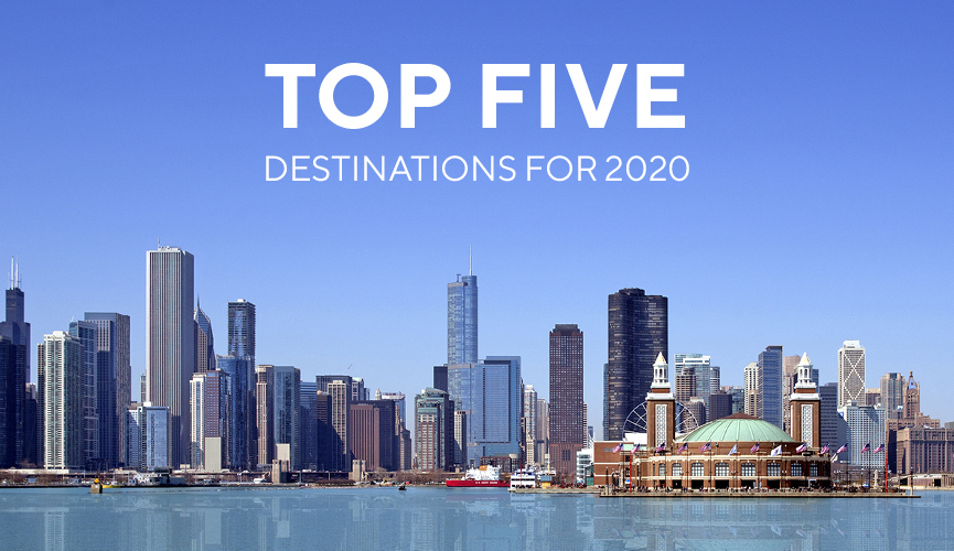 Top 5 Travel destinations for 2020